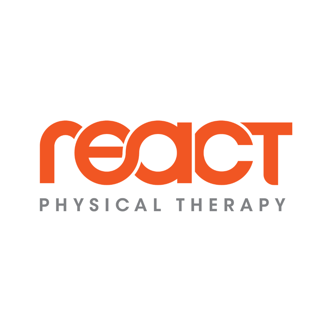 React Physical Therapy centered orange logo